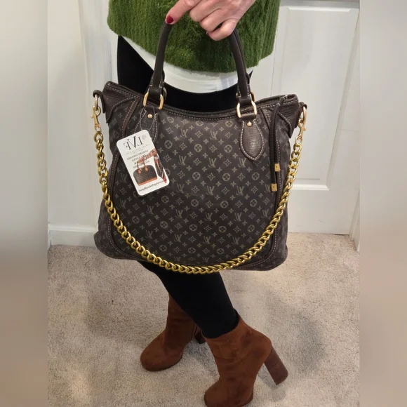 Louis Vuitton limited production early 2000s Mini Lin 2-way Jouet Bag - Picture 4 of 17